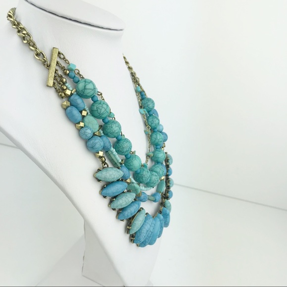Baublebar Marina Collar Necklace Turquoise - Picture 4 of 5